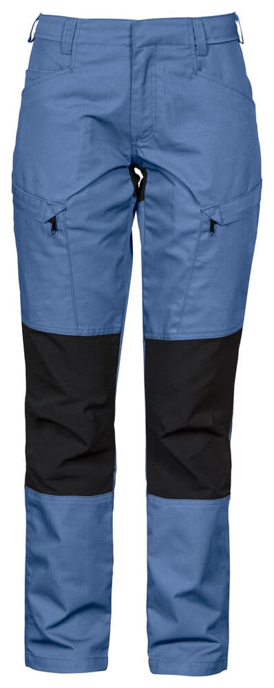 2521 PANTALON STRETCH FEMME SANS POCHES GENOUILLÈRES coloris Bleu Ciel