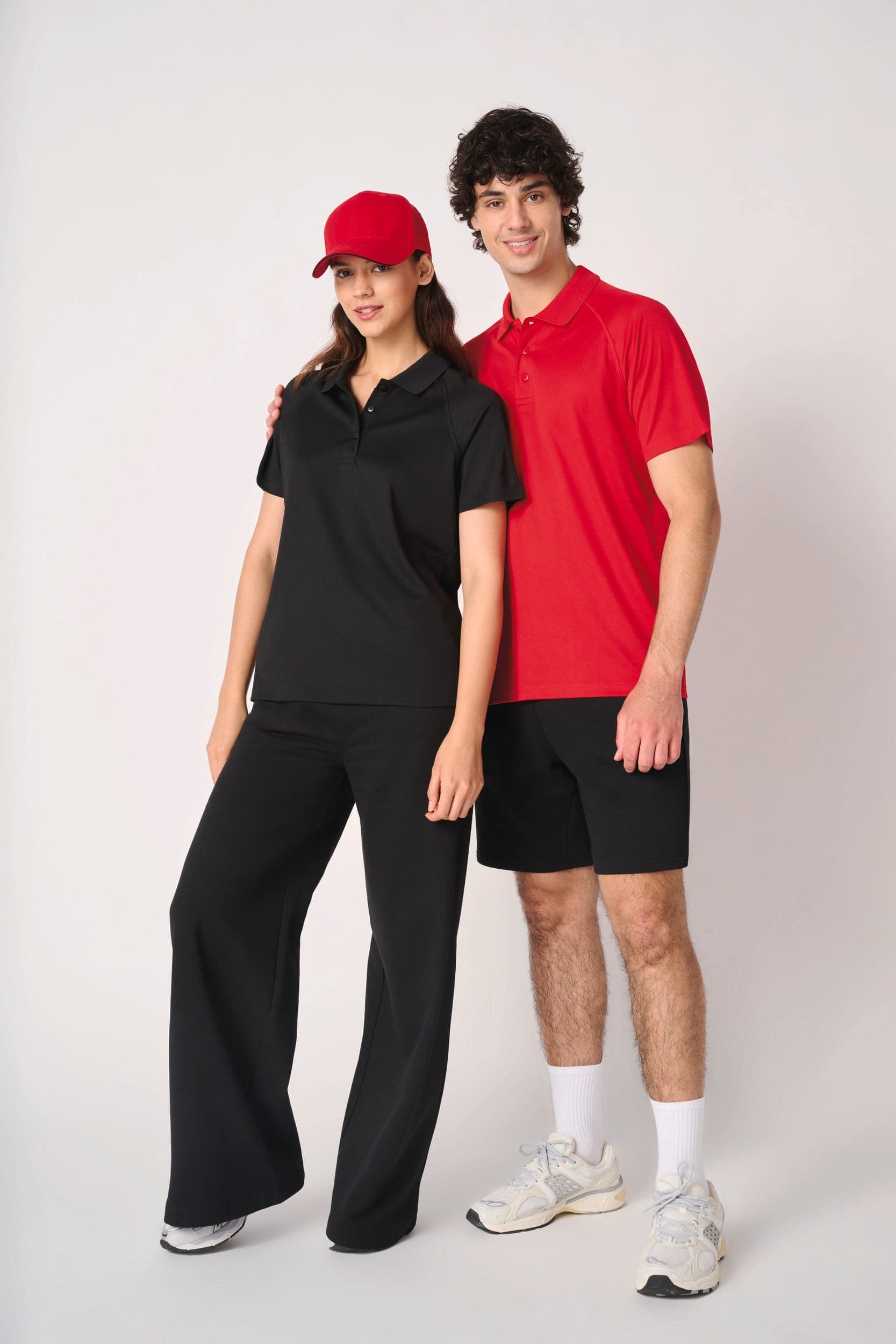 Polo sport homme en situation