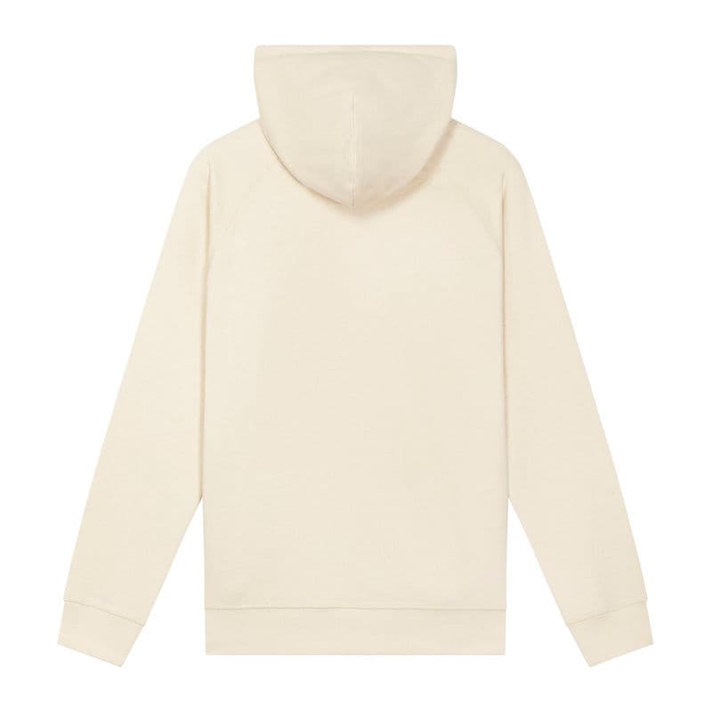 Sider unisex side pocket hoodie  coloris Naturel brut