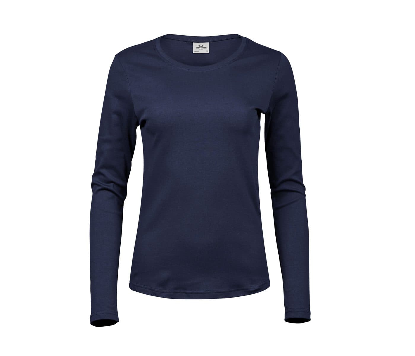 LADIES LONG SLEEVE INTERLOCK TEE coloris Marine