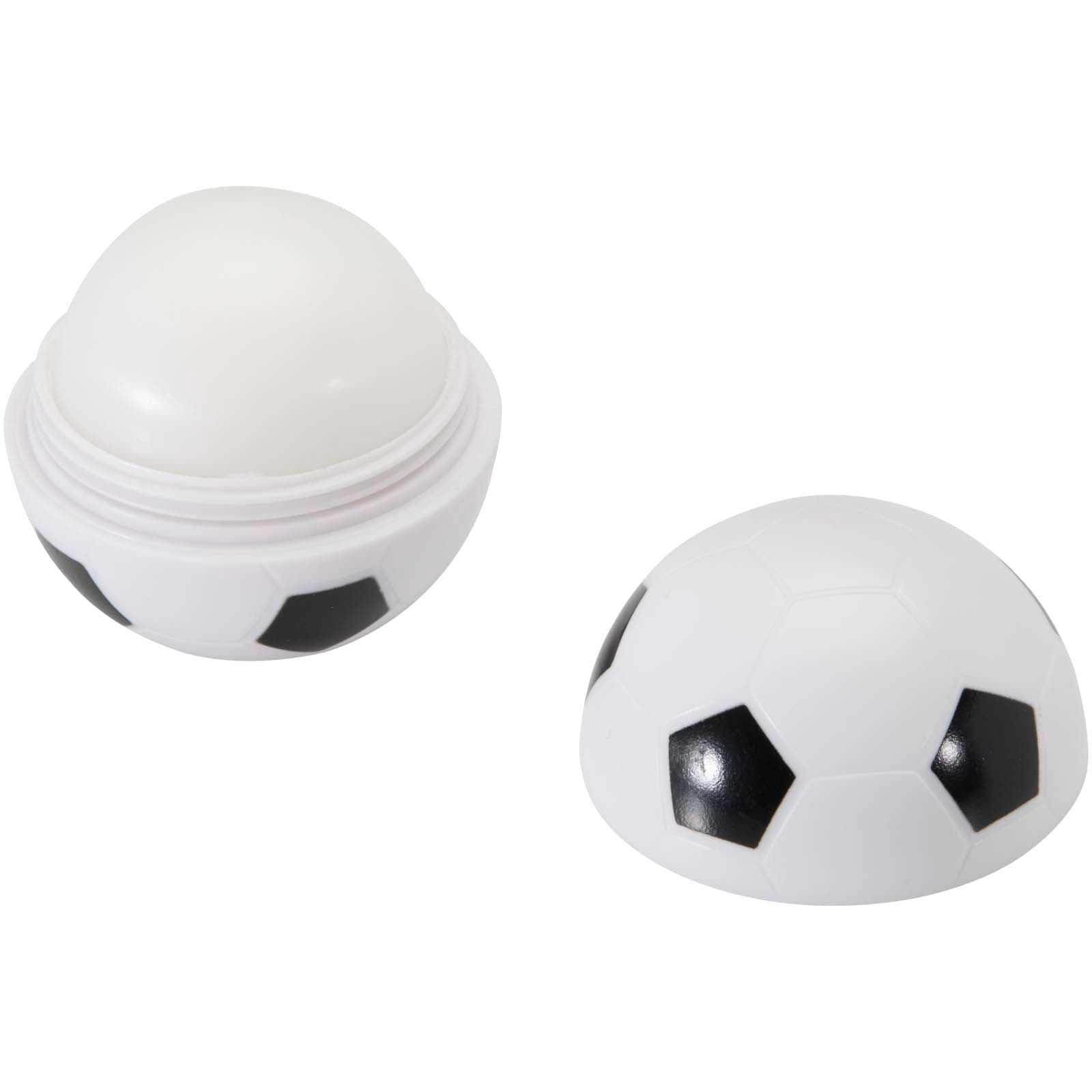 Baume à lèvres vanille en forme de ballon de football Zuri avec FPS 15