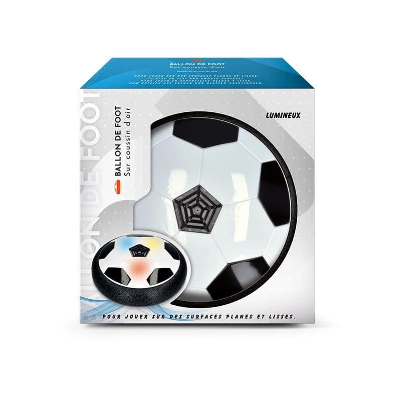 BALLON DE FOOT INDOOR SUR COUSSIN D'AIR en situation
