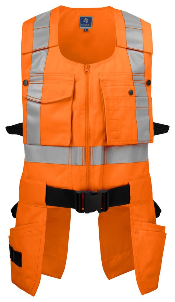 6704 GILET PORTE-OUTILS DE SIGNALISATION EN ISO 20471 CLASSE 2