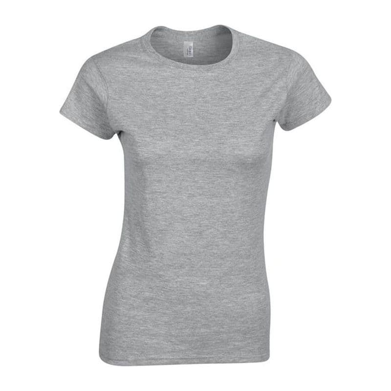 SOFTSTYLE® LADIES T-SHIRT coloris Gris sport