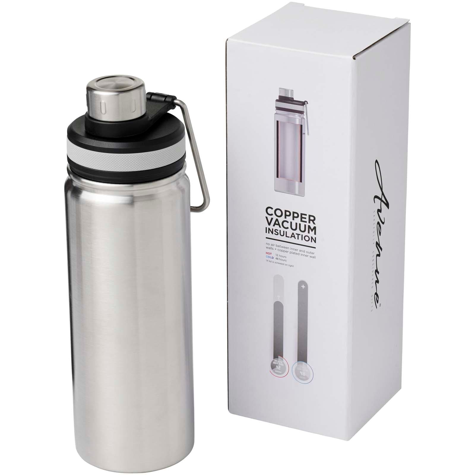 Bouteille de sport 590ml avec isolation par le vide et couche de cuivre Gessi
