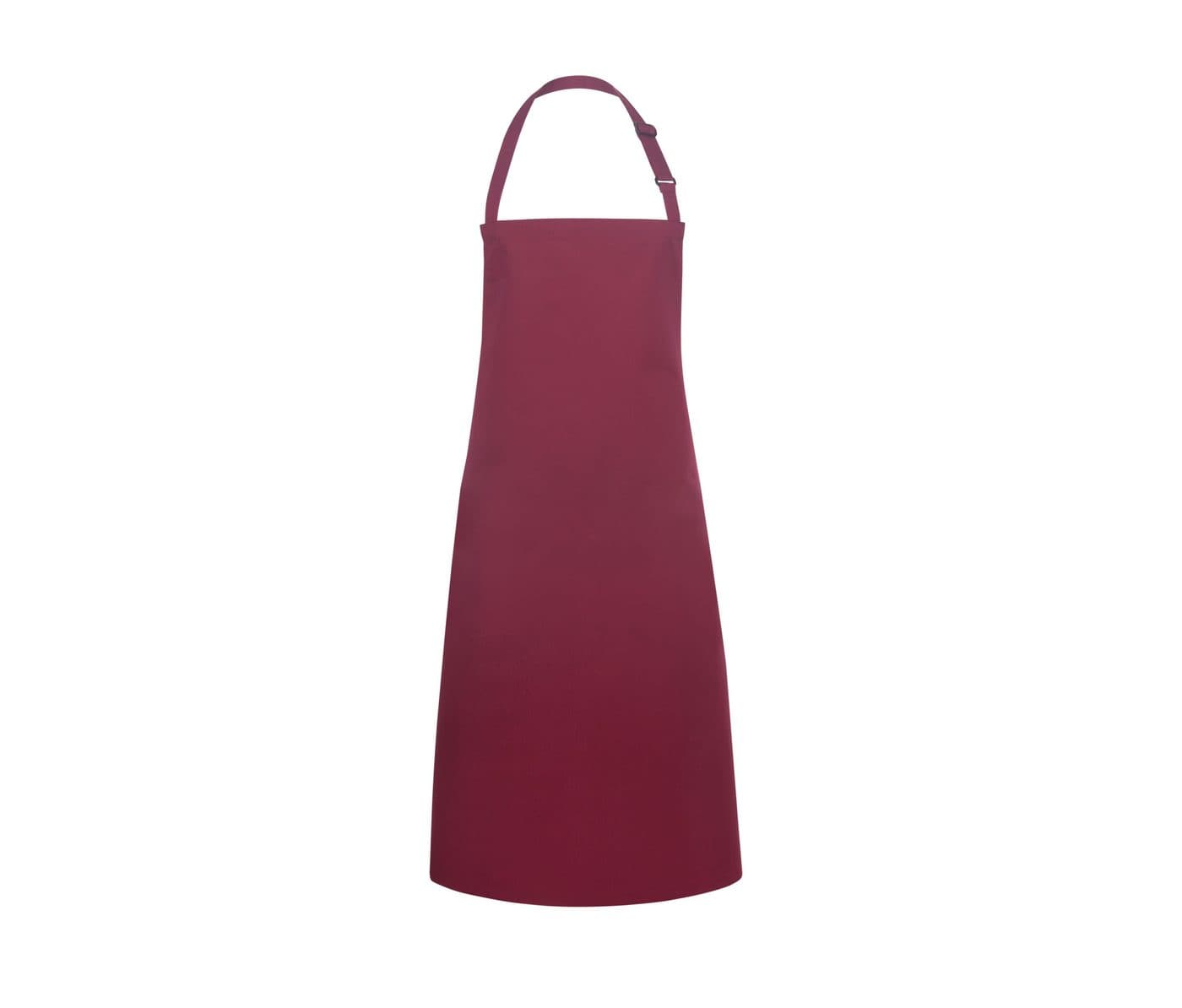 BIB APRON BASIC WITH BUCKLE coloris Bordeaux