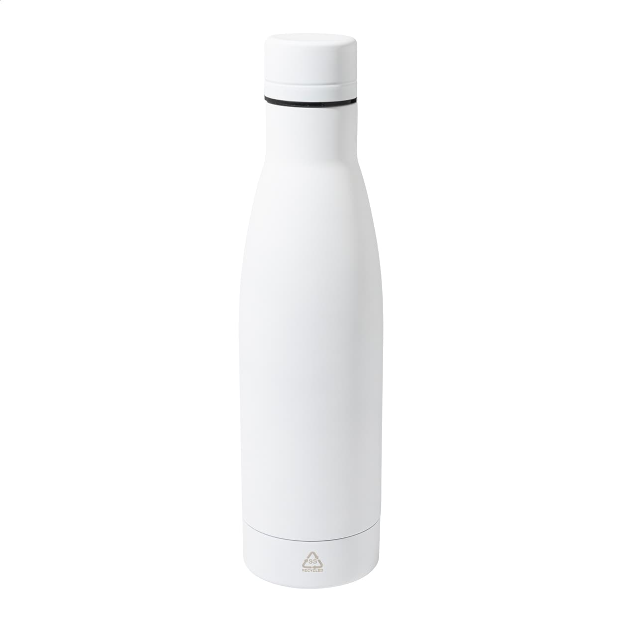 Bouteille en acier inoxydable recyclé coloris Blanc