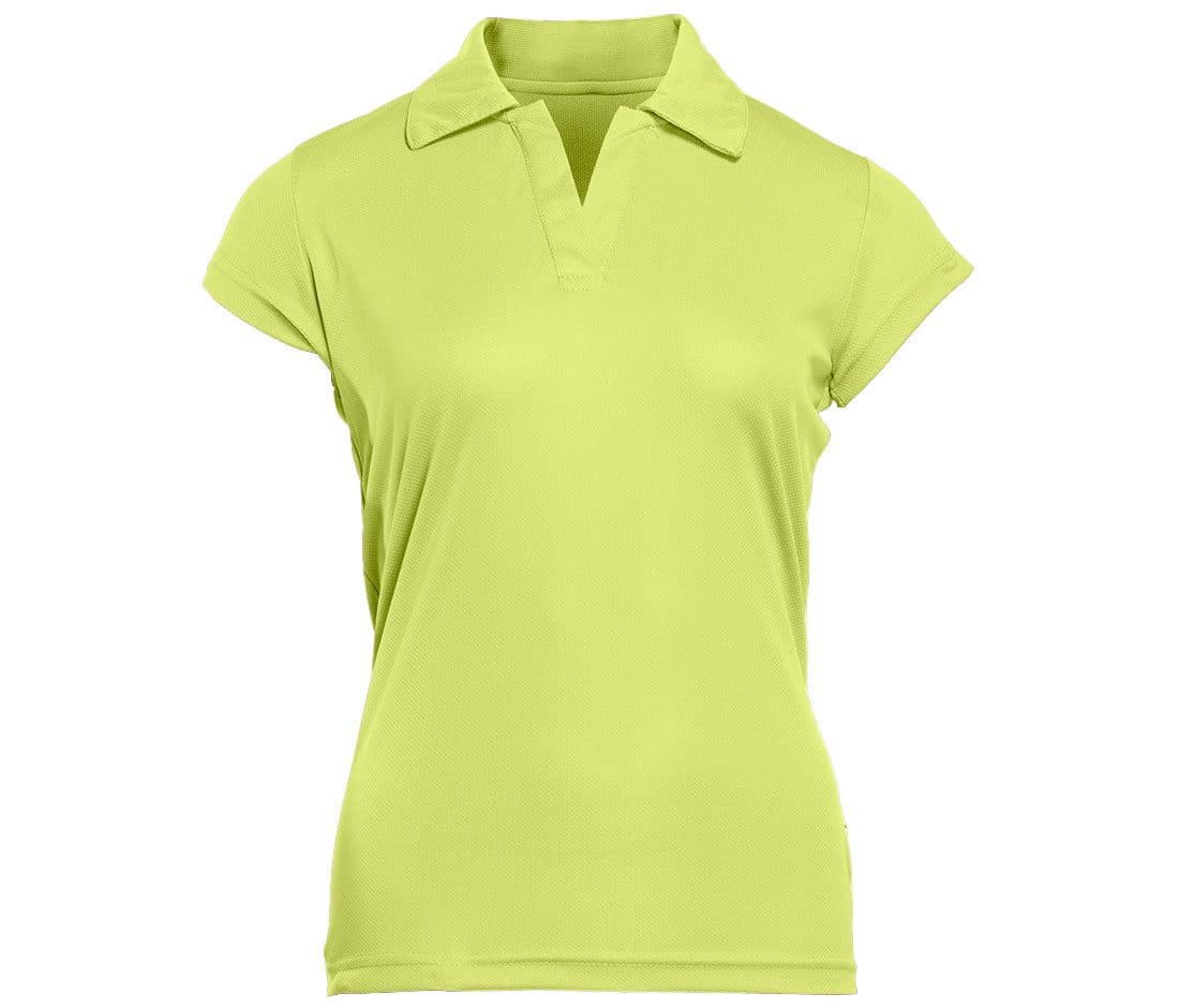 FIRST POLO WOMEN coloris Vert citron