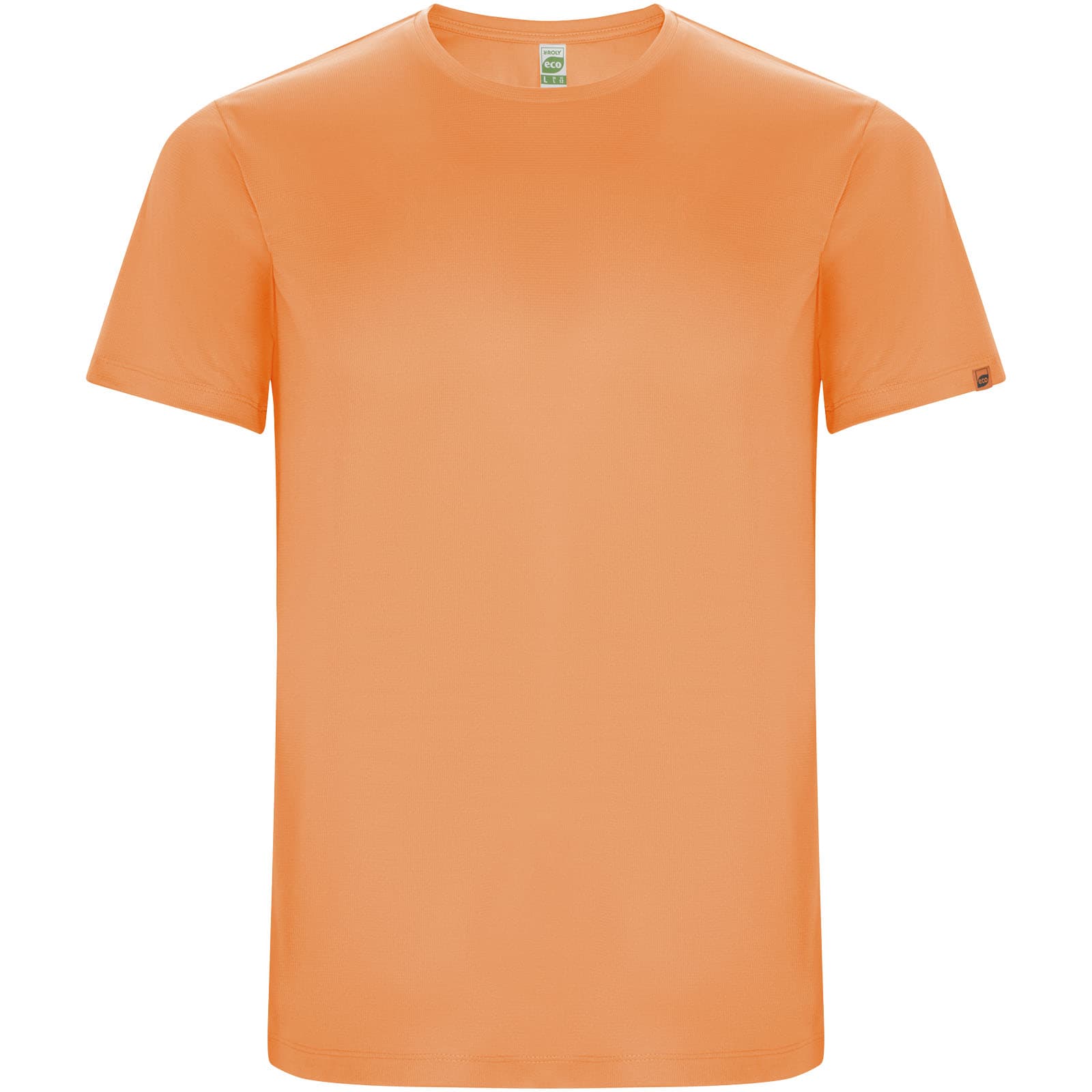 T-shirt sport de 135 g/m² Imola à manches courtes pour enfant coloris Orange fluo