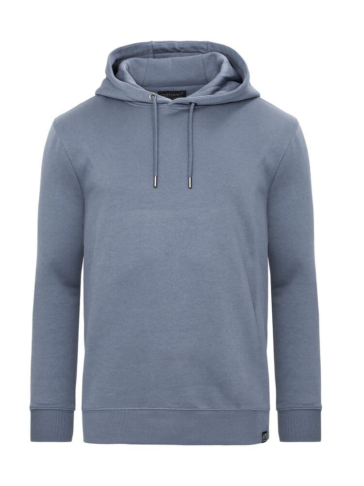 Key Hoodie (GOTS) coloris Bleu Brumeux
