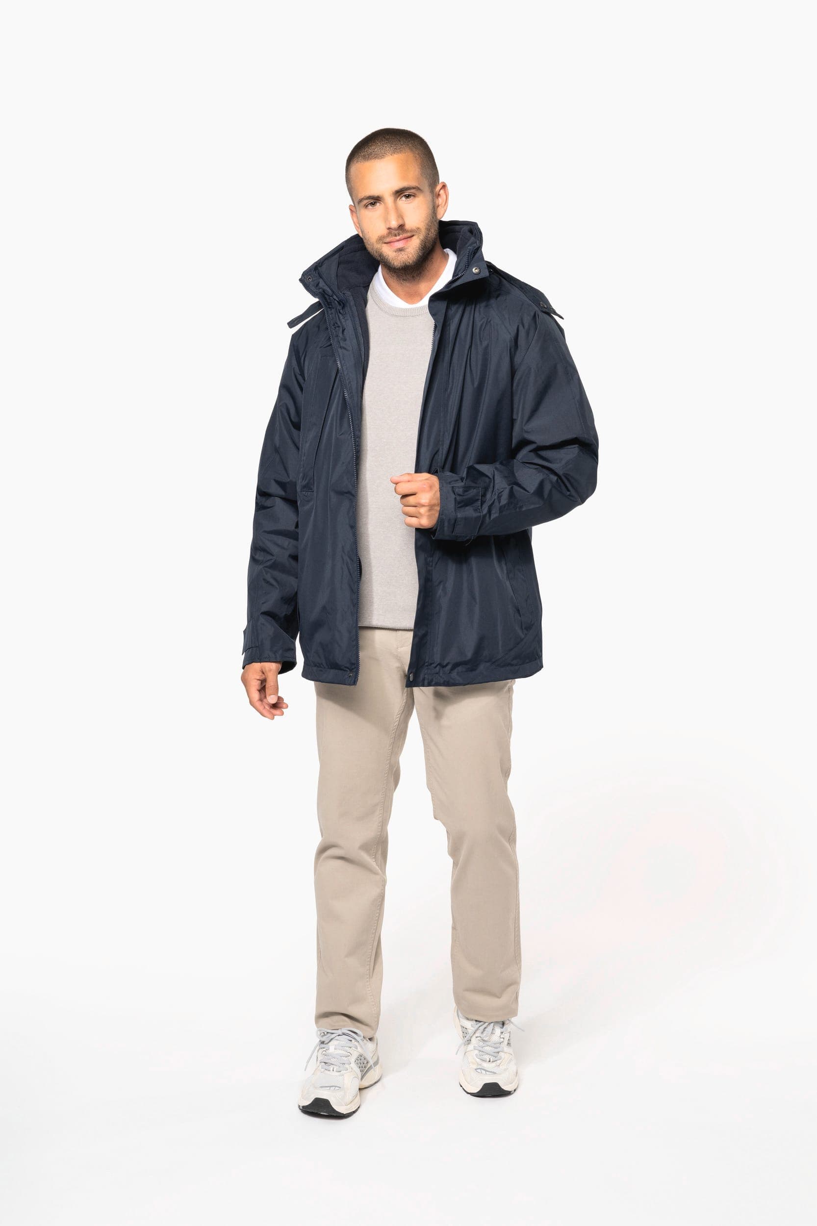 Parka 3 en 1 homme en situation