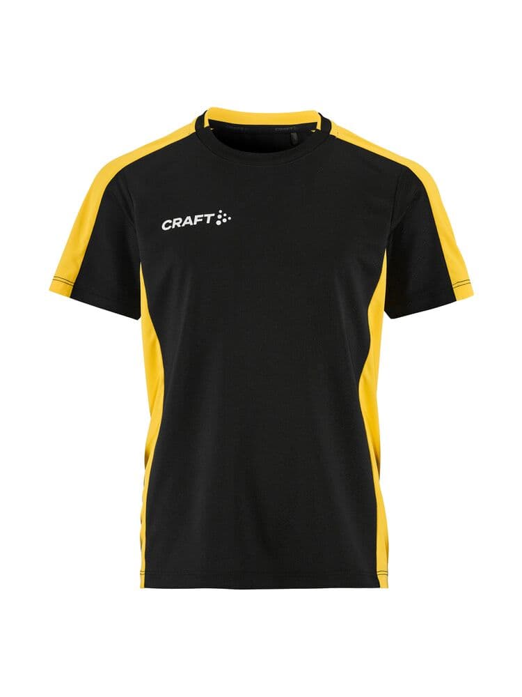 Craft Evolve 2.0 contrast jersey jr coloris Noir / Jaune