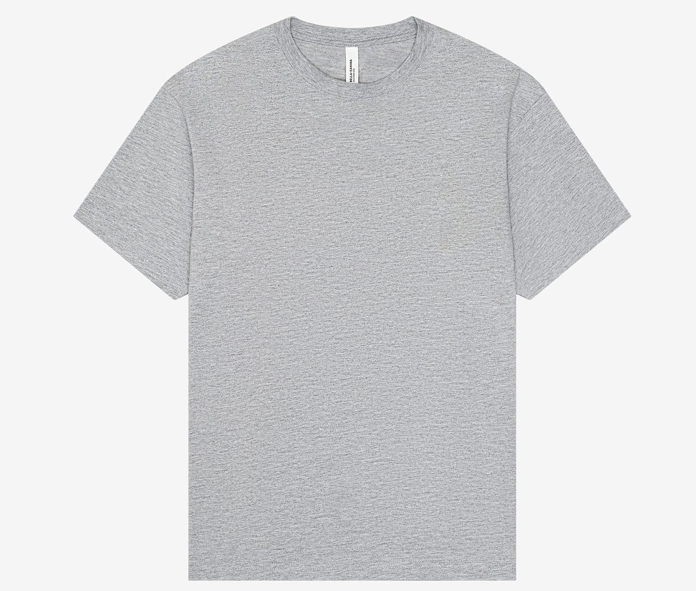 UNISEX HEAVY BOXY TEE coloris Gris chiné sport