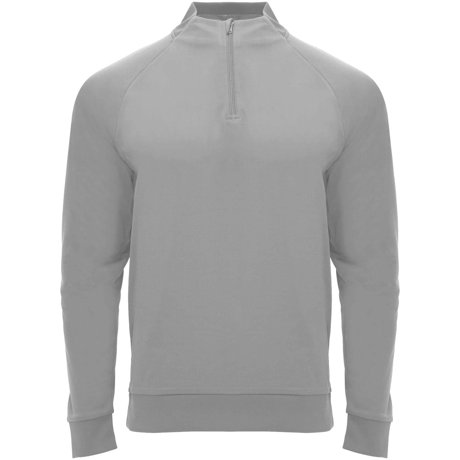 Sweatshirt de 200 g/m² Epiro à manches longues avec fermeture demi- zip pour enfant