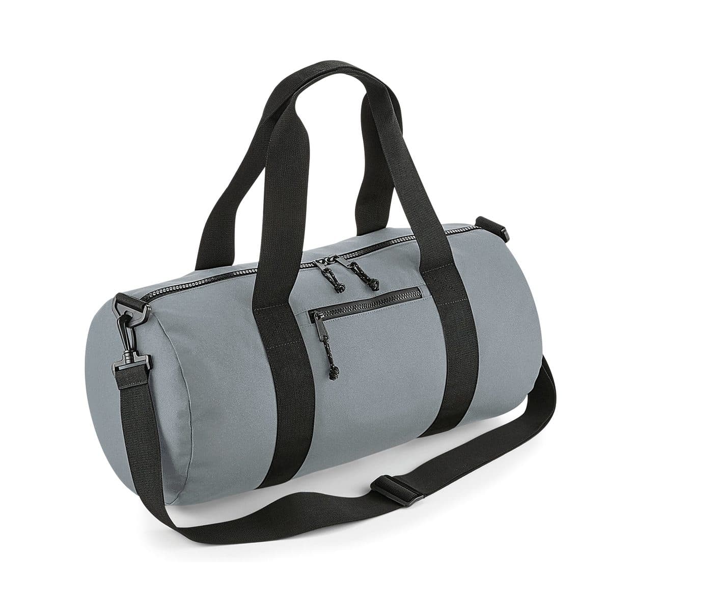 RECYCLED BARREL BAG coloris Gris pur