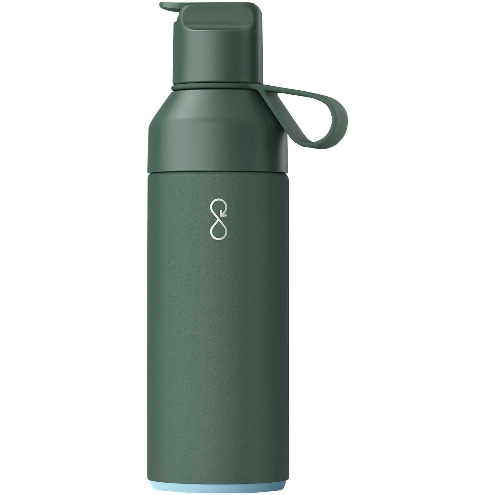 Bouteille Ocean Bottle GO isotherme de 500 ml coloris Vert forêt