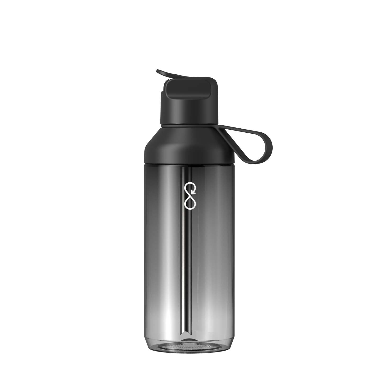 Bouteille d'eau Ocean Bottle GO Clear 710 ml coloris Noir obsidienne
