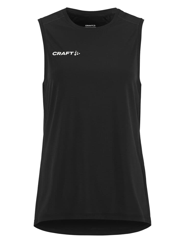 Craft Ability zip sl tee w coloris Noir