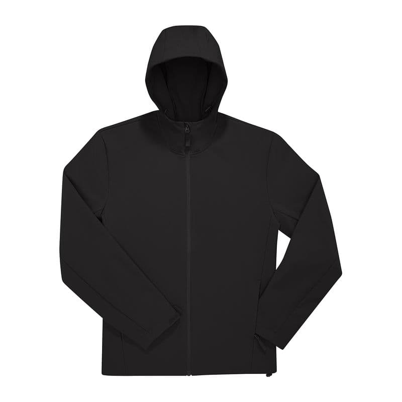 B&C Reset 3Lr Hooded Softshell coloris Noir