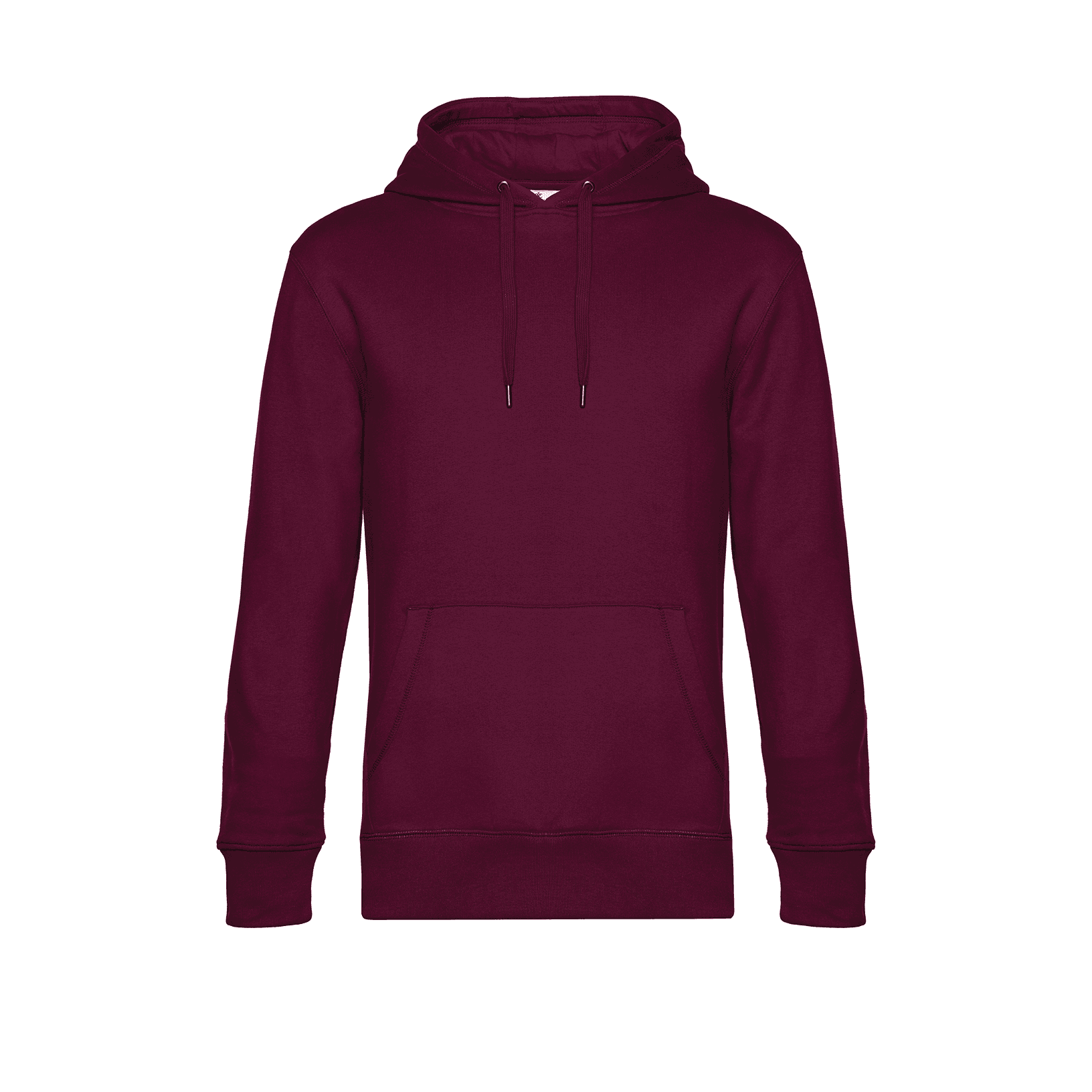 Sweat à capuche KING coloris Cerise foncé