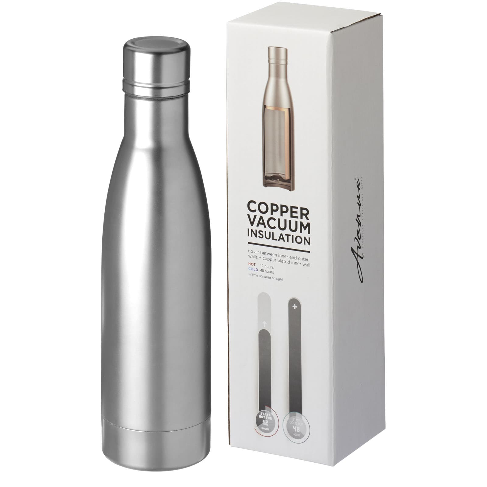 Bouteille isotherme Vasa sous vide avec couche de cuivre de 500 ml