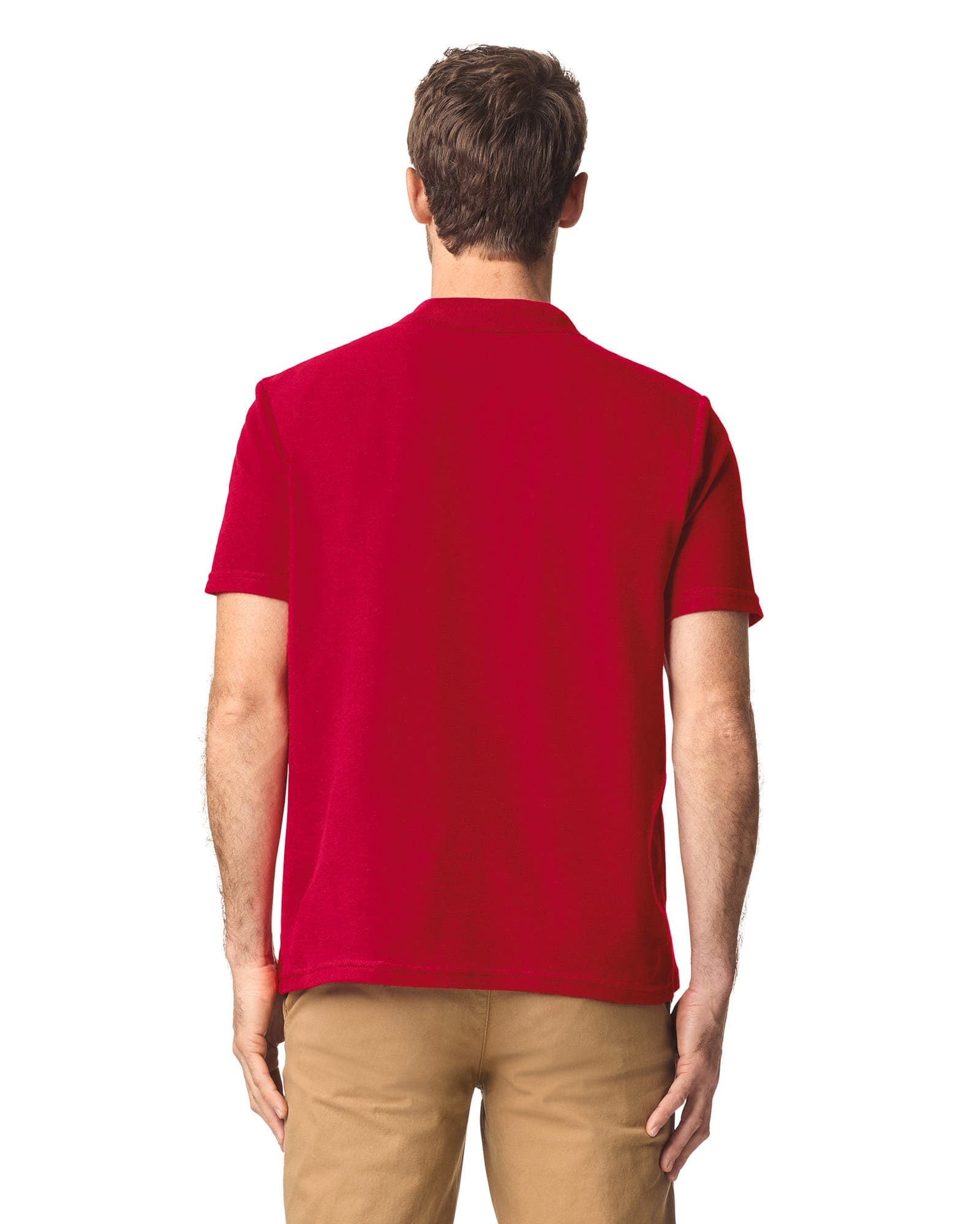 Polo Homme Softstyle Double Piqué en situation