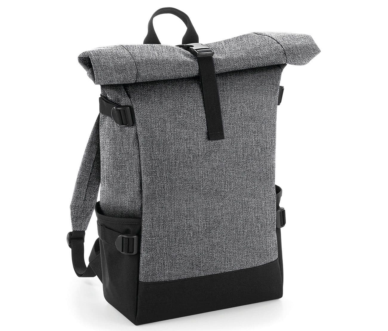 BLOCK ROLL-TOP BACKPACK