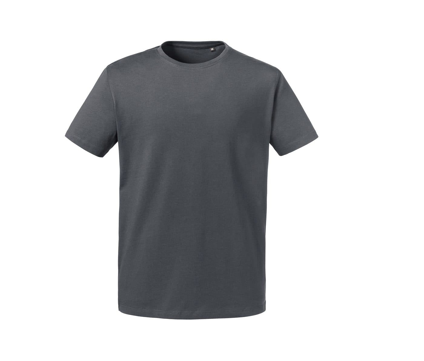 MEN'S PURE ORGANIC HEAVY TEE coloris Gris convoi