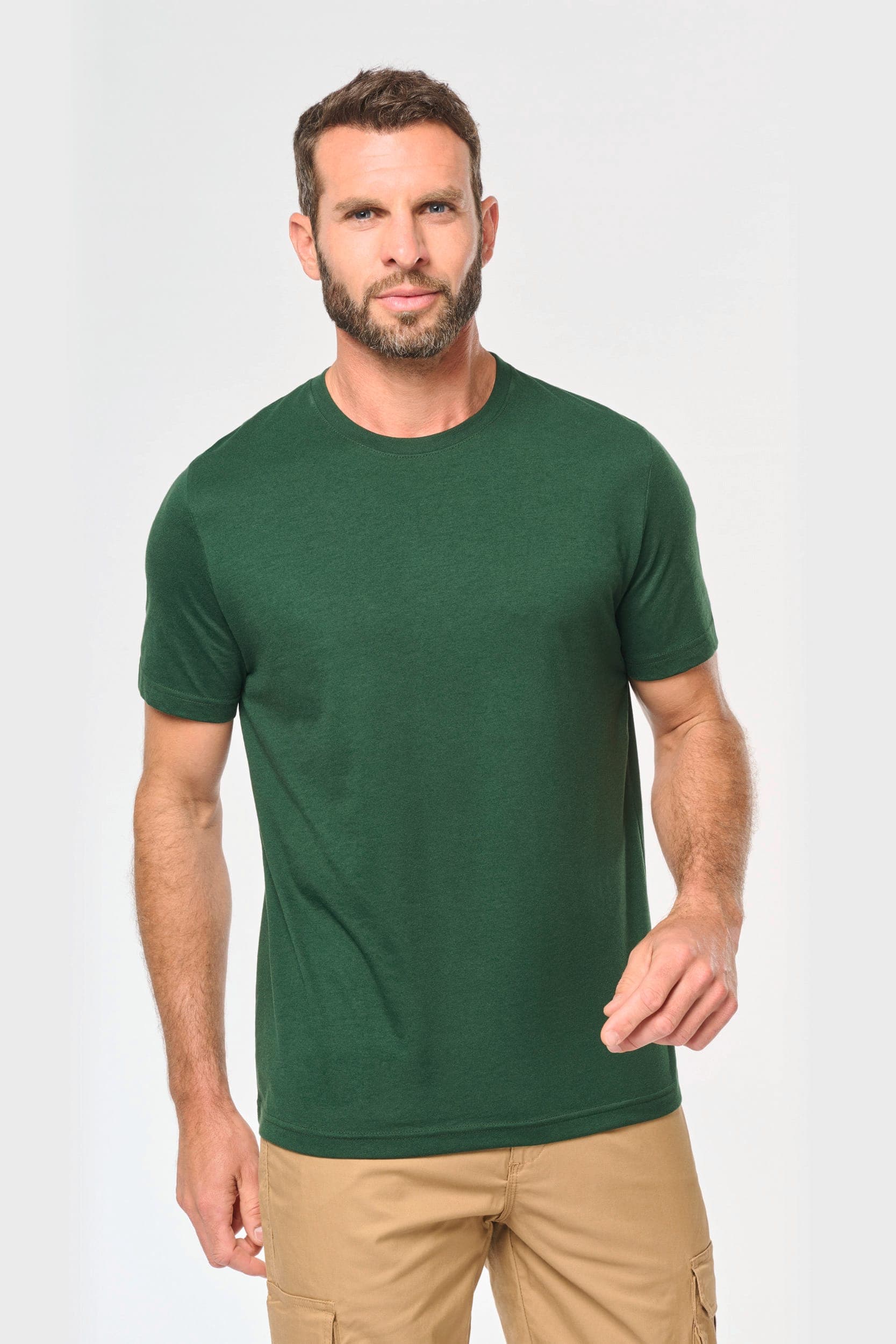 T-shirt col rond écoresponsable homme en situation