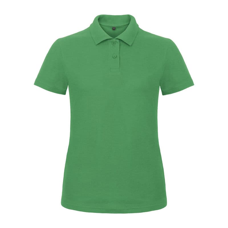 ID.001/ POLO SHIRT WOMEN coloris Vert kelly