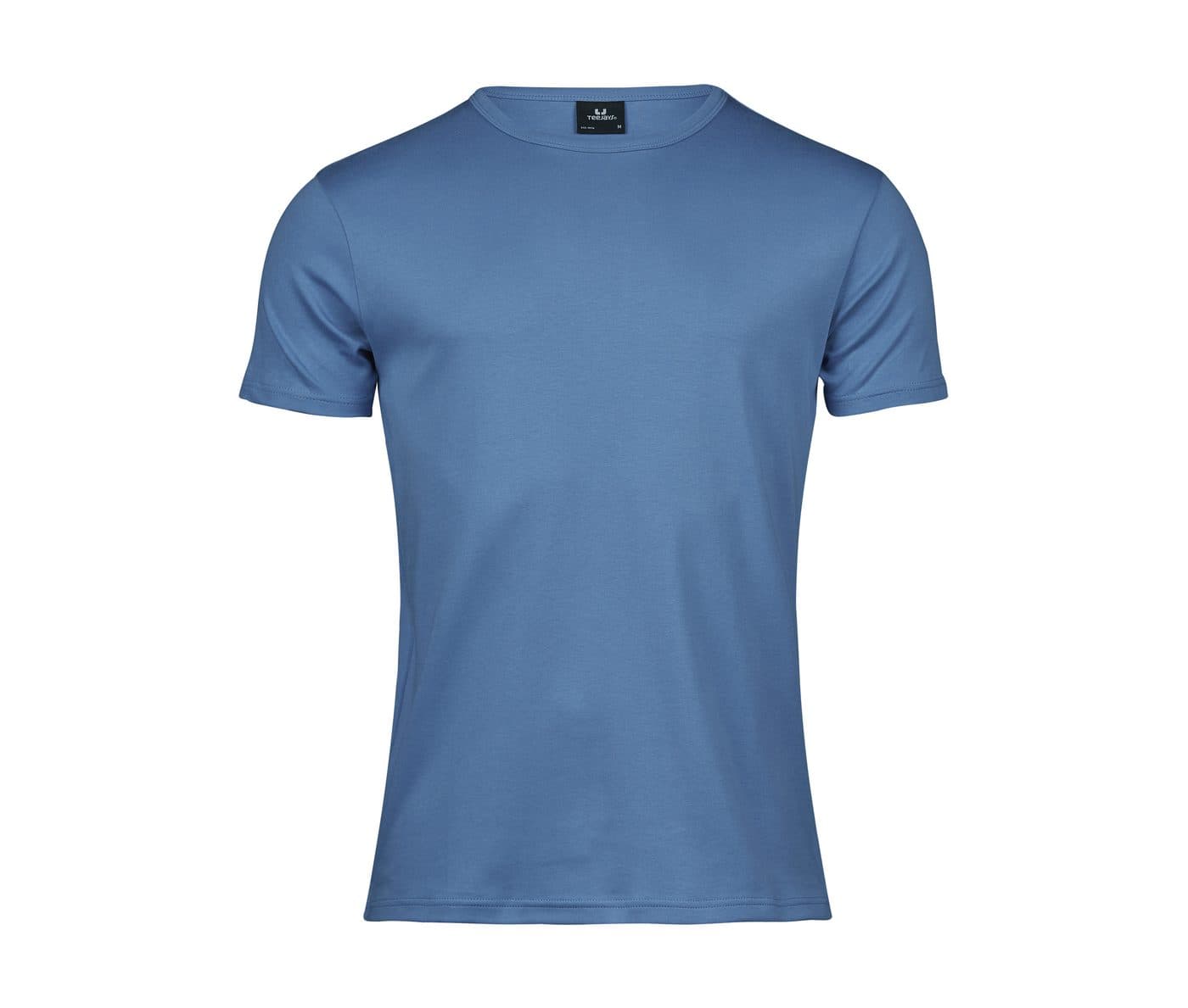 INTERLOCK TEE coloris Bleu océan