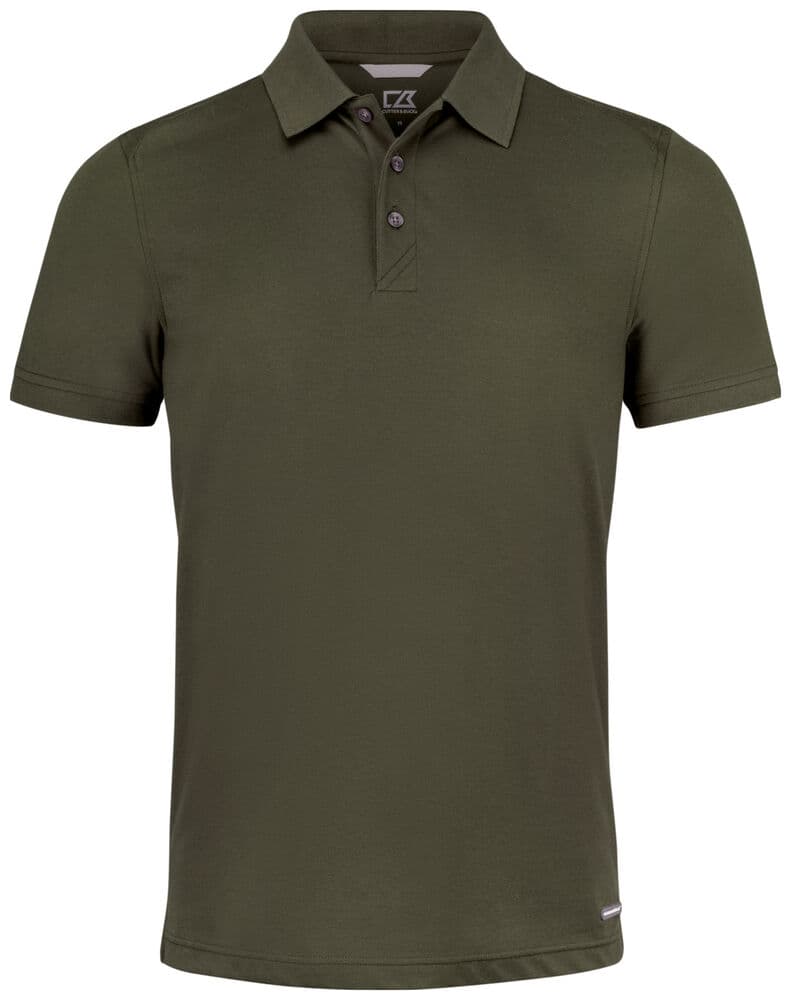 Polo Cutter & Buck Advantage homme coloris Vert lierre