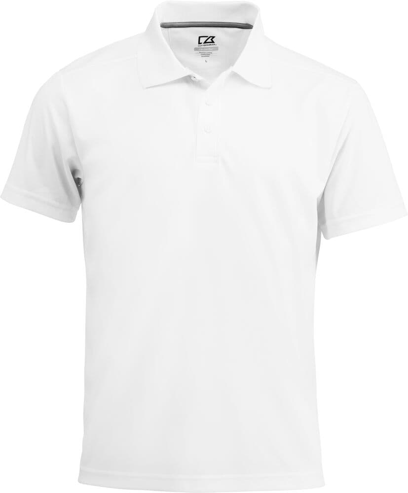 Polo Cutter & Buck Kelowna homme coloris Blanc