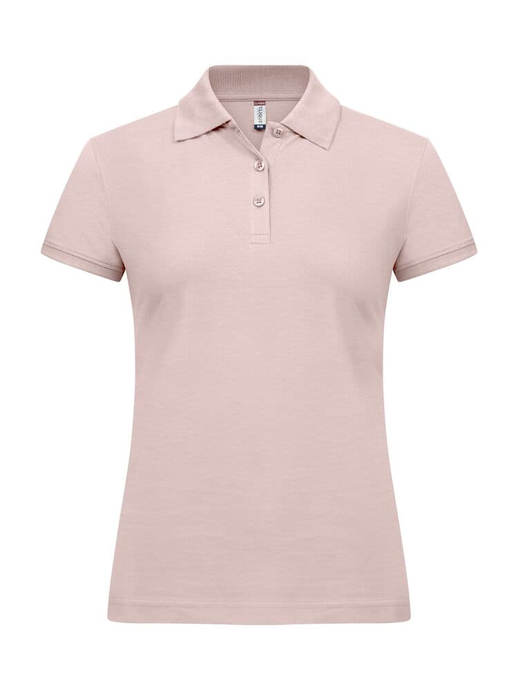 Clique Classic Marion S/S Polo coloris Rose bonbon