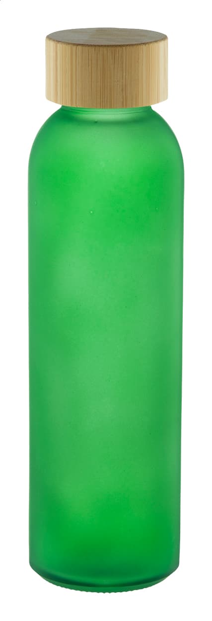 Bouteille en verre coloris Vert