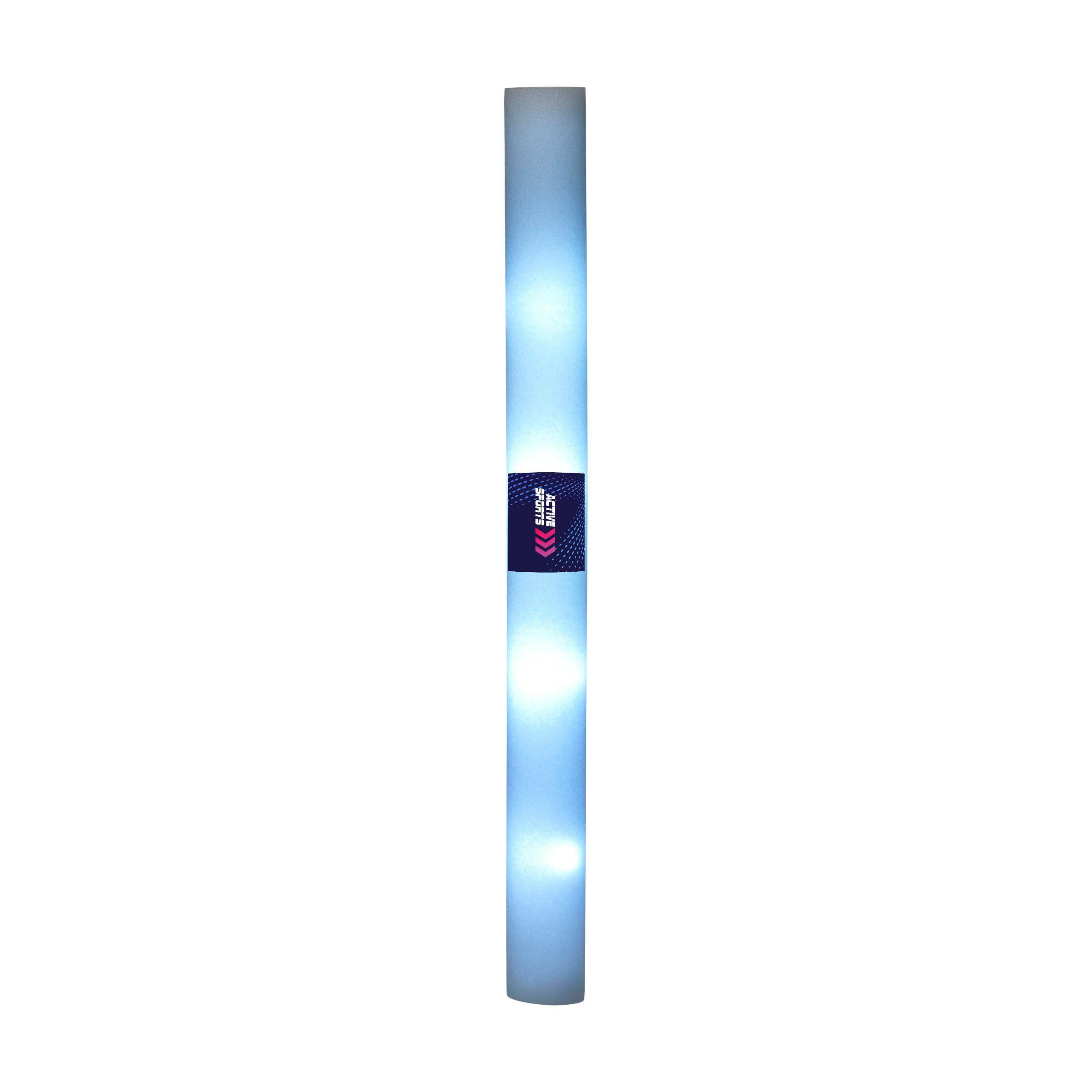 Bâton LED luminescent Foam Party blanc