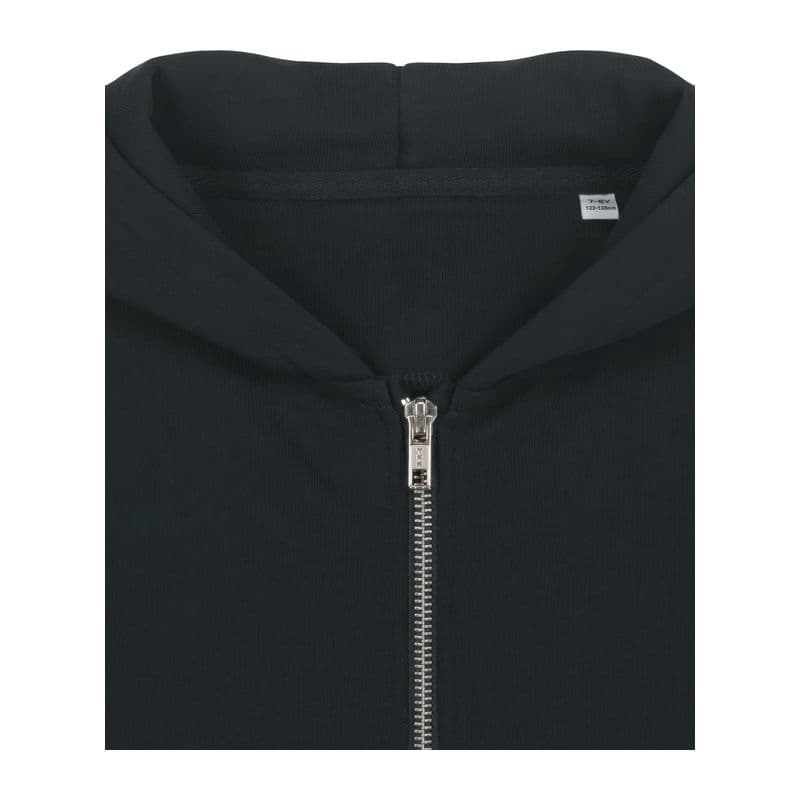 Mini Cultivator 2.0 kids' zip-thru hoodie  coloris Noir