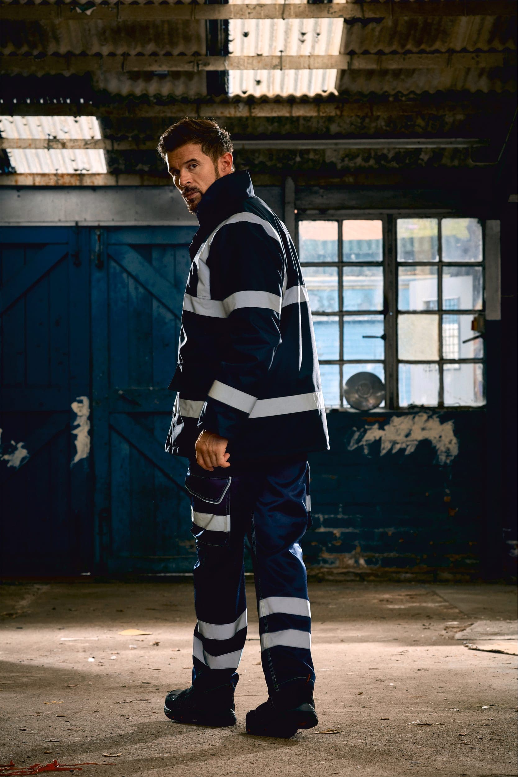 Veste de sécurité en situation