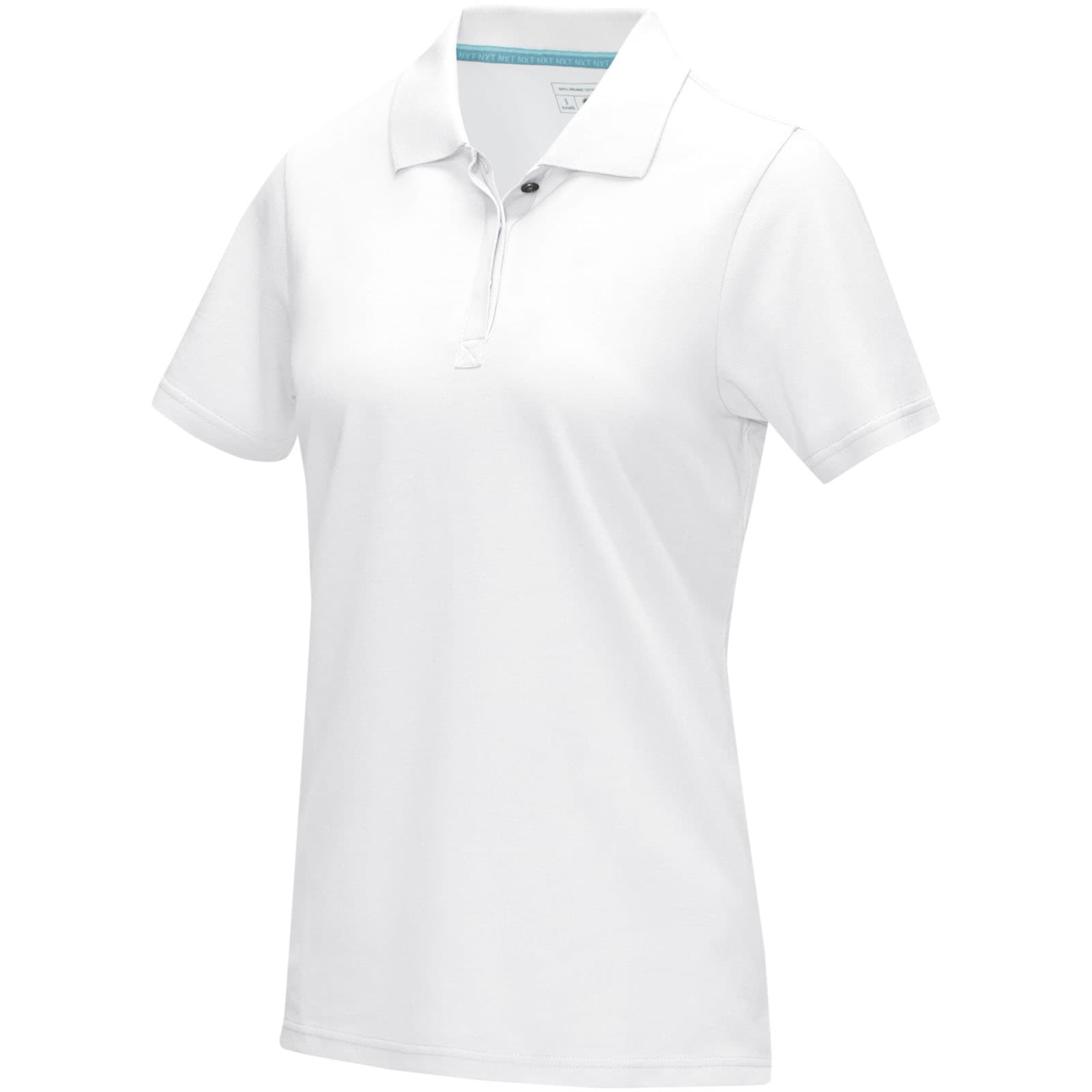 Polo Graphite bio manches courtes femme coloris Blanc