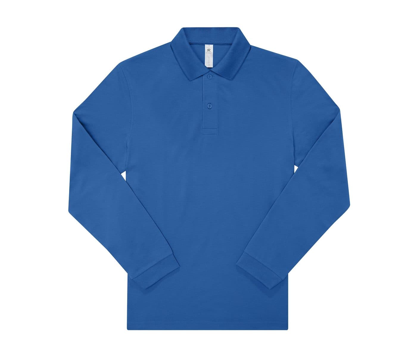 B&C MY POLO 180 LSL coloris Bleu roi