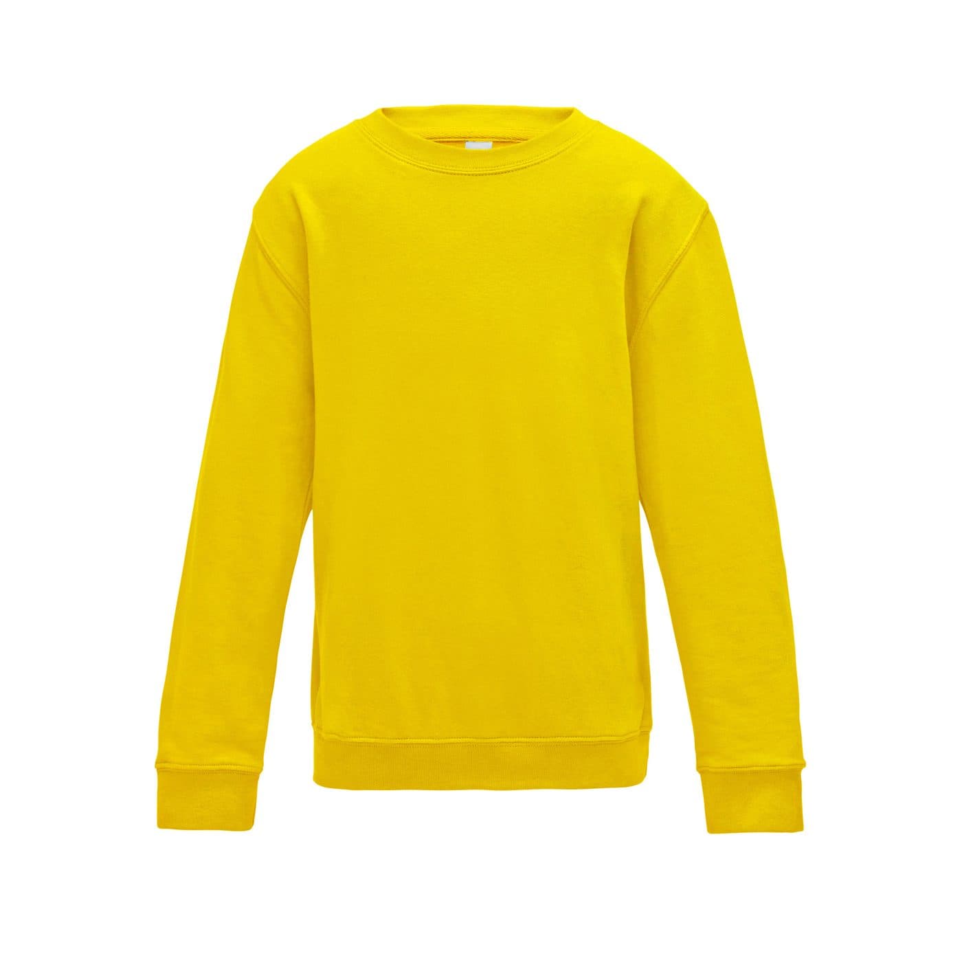 KIDS AWDIS SWEAT coloris Jaune soleil