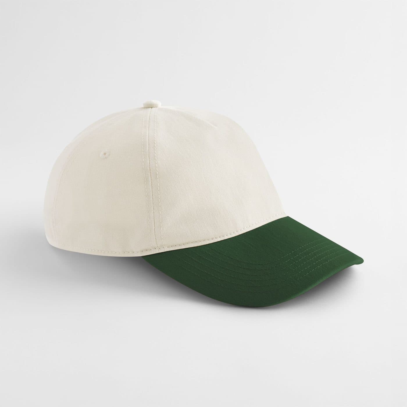CONTRAST PEAK LEISURE CAP coloris Naturel / Vert forêt