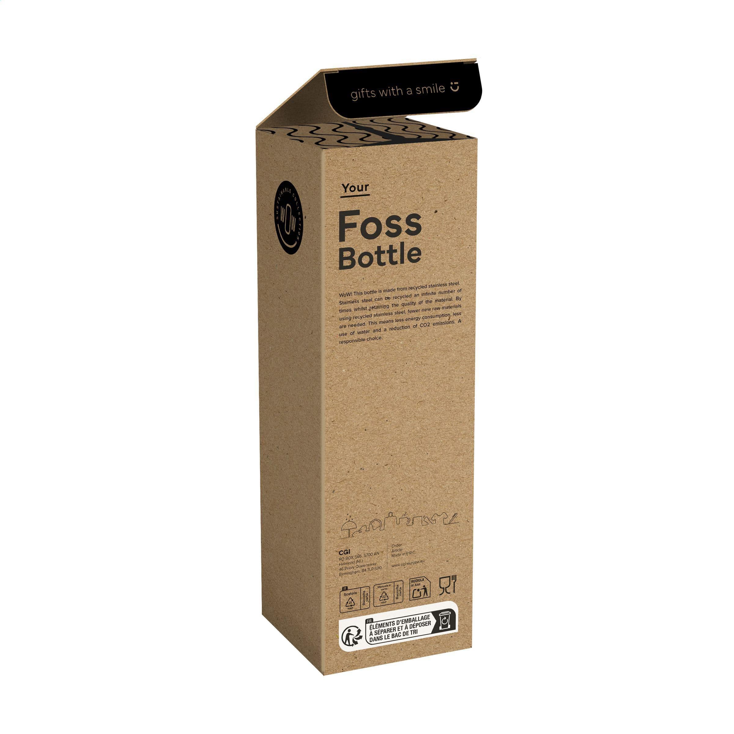 Bouteille thermos Foss RCS 600 ml en situation