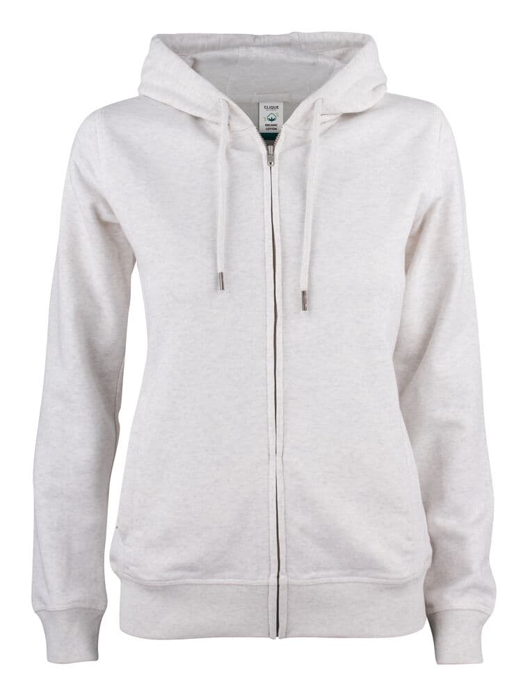 Clique Premium OC Hoody FZ Women coloris Naturel chiné