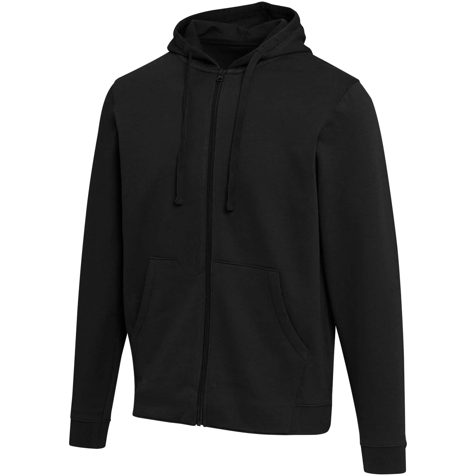 Sweat à capuche unisexe recyclé biologique certifié OCS de 280 g/m² Jasper coloris Noir