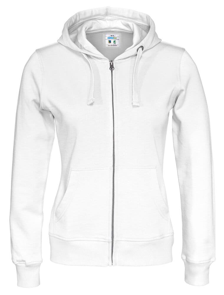 HOODIE FERMETURE COMPLÈTE FEMME - CERTIFIÉ GOTS