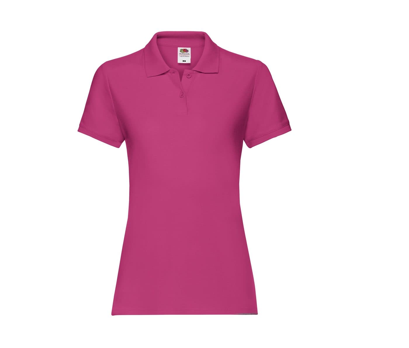 LADIES PREMIUM POLO coloris Fuchsia