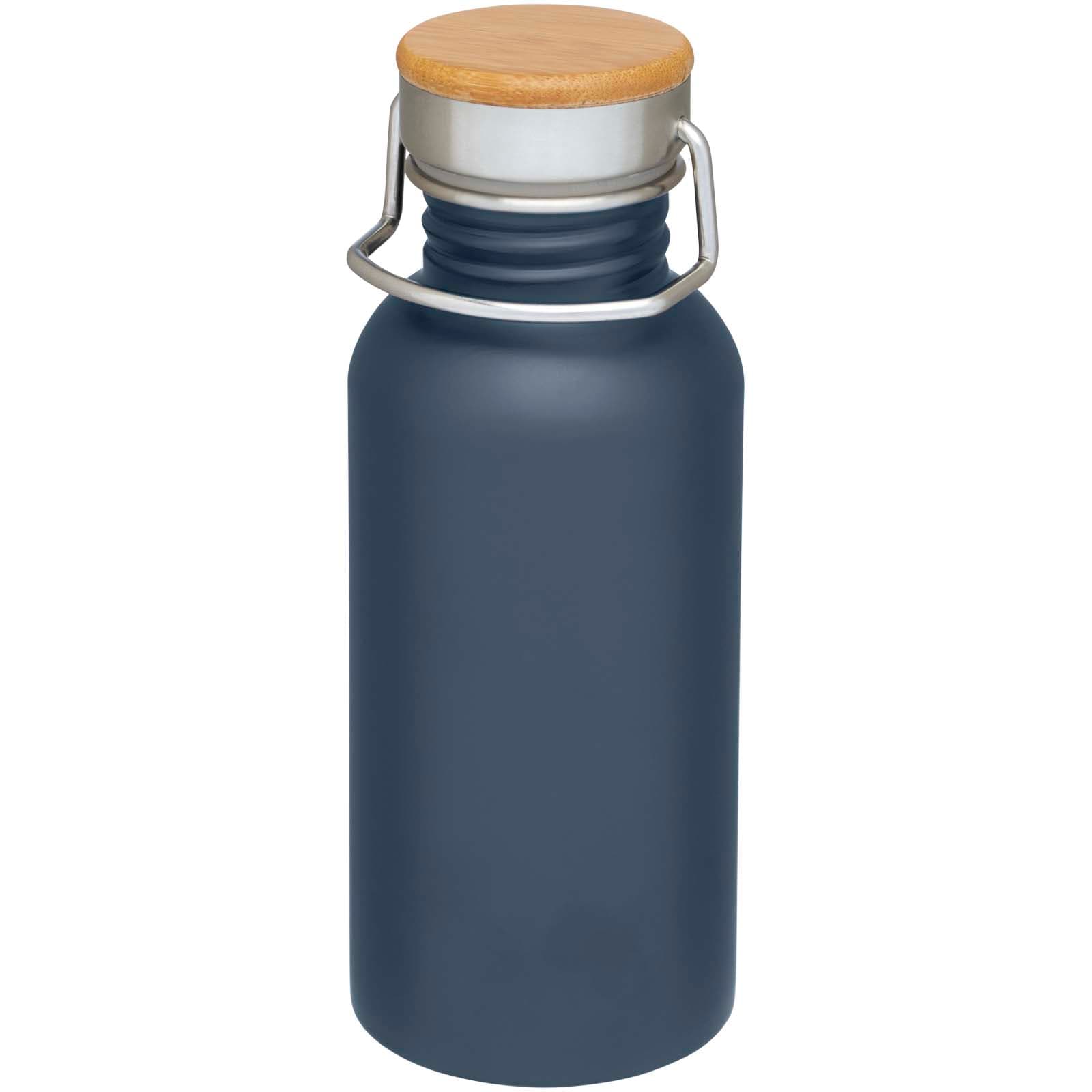 Bouteille de sport à simple paroi en acier inoxydable Thor 550 ml coloris Bleu hale