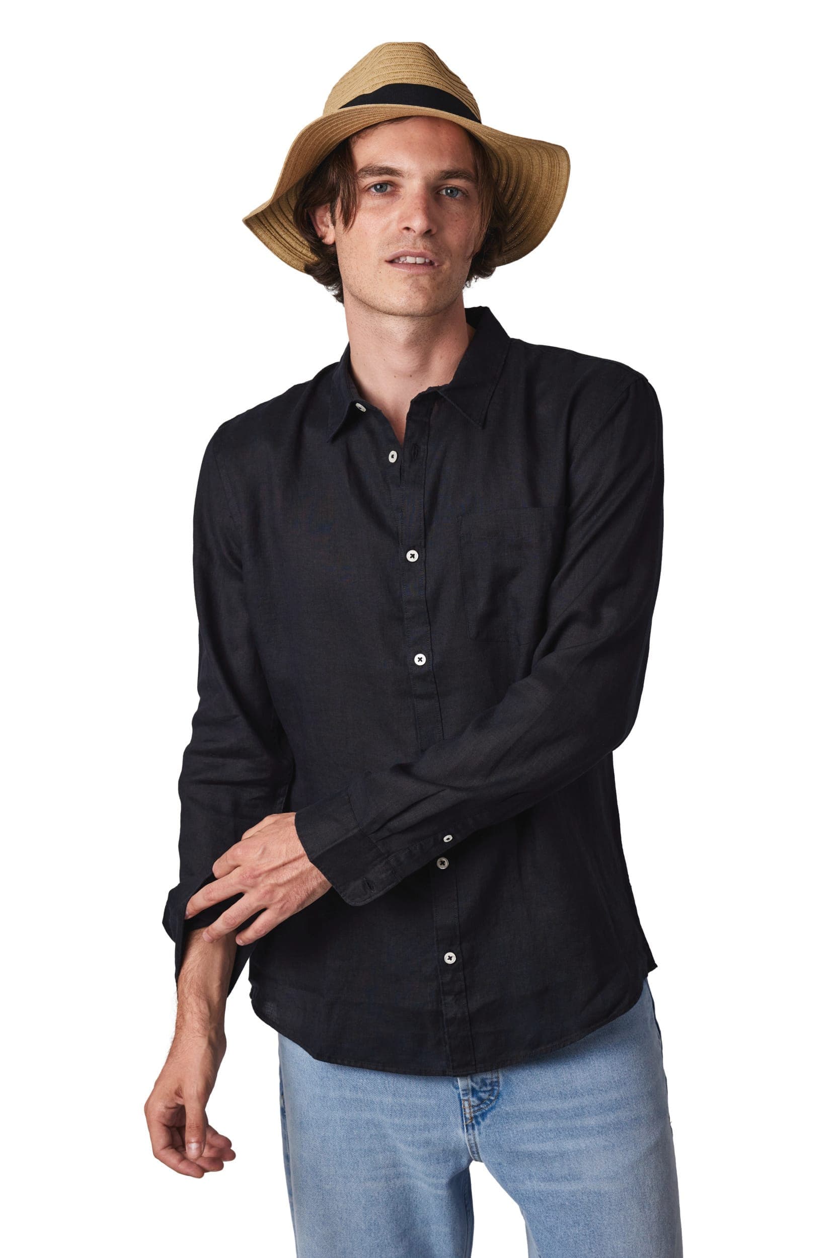 Chapeau de paille classique