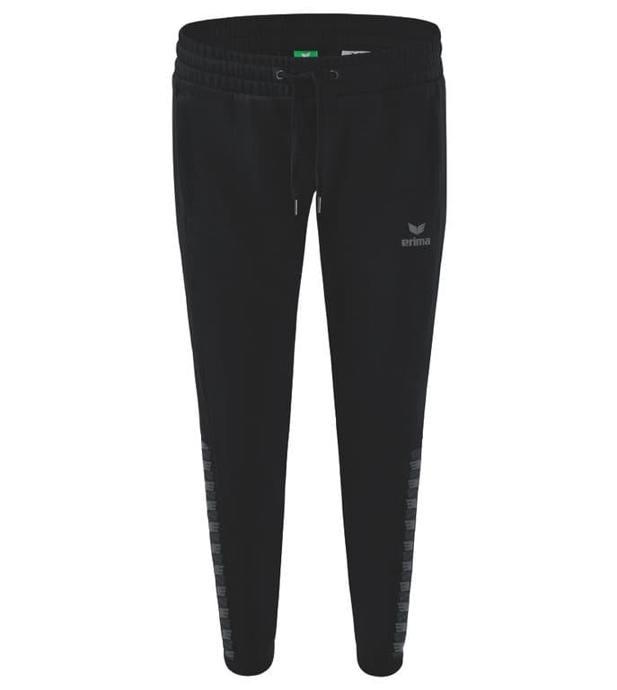 Pantalon sweat Essential Team coloris Noir / Gris ardoise